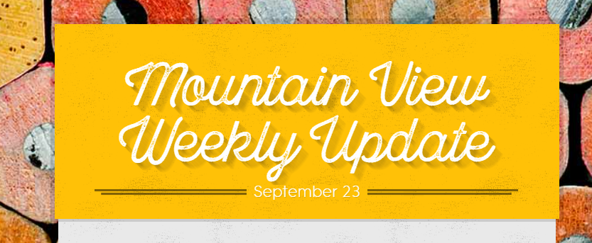 September 23 Weekly Update