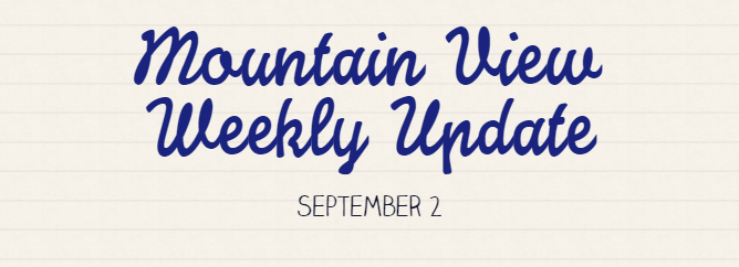 September 2 Weekly Update