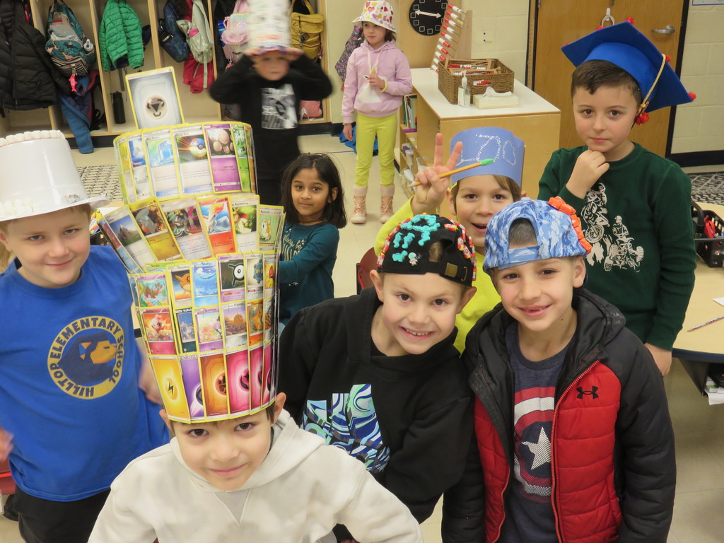Hats with 100 things!